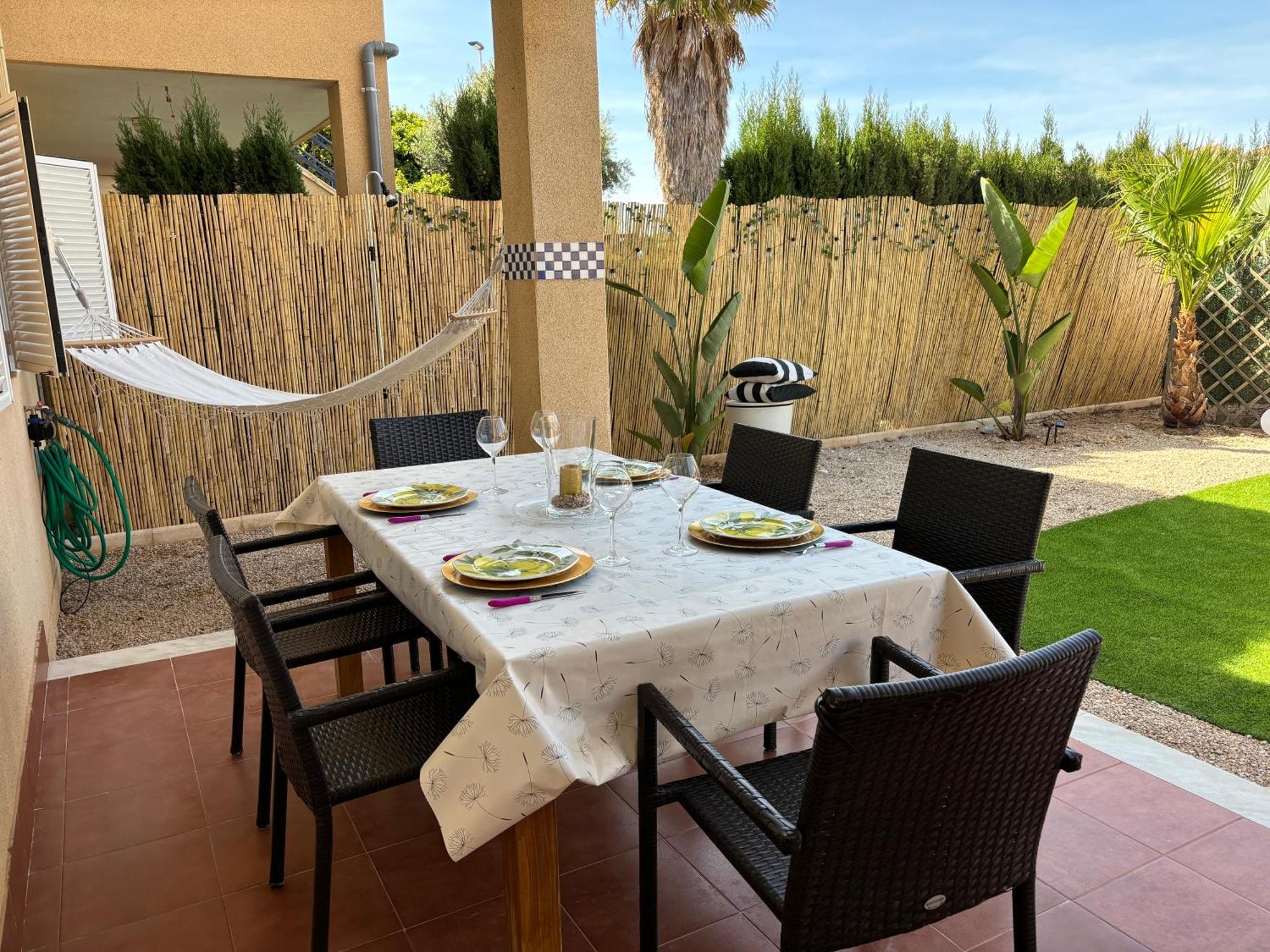 Preciosa Casita Boho Chic En La Playa Villa Gran Alacant Exterior foto